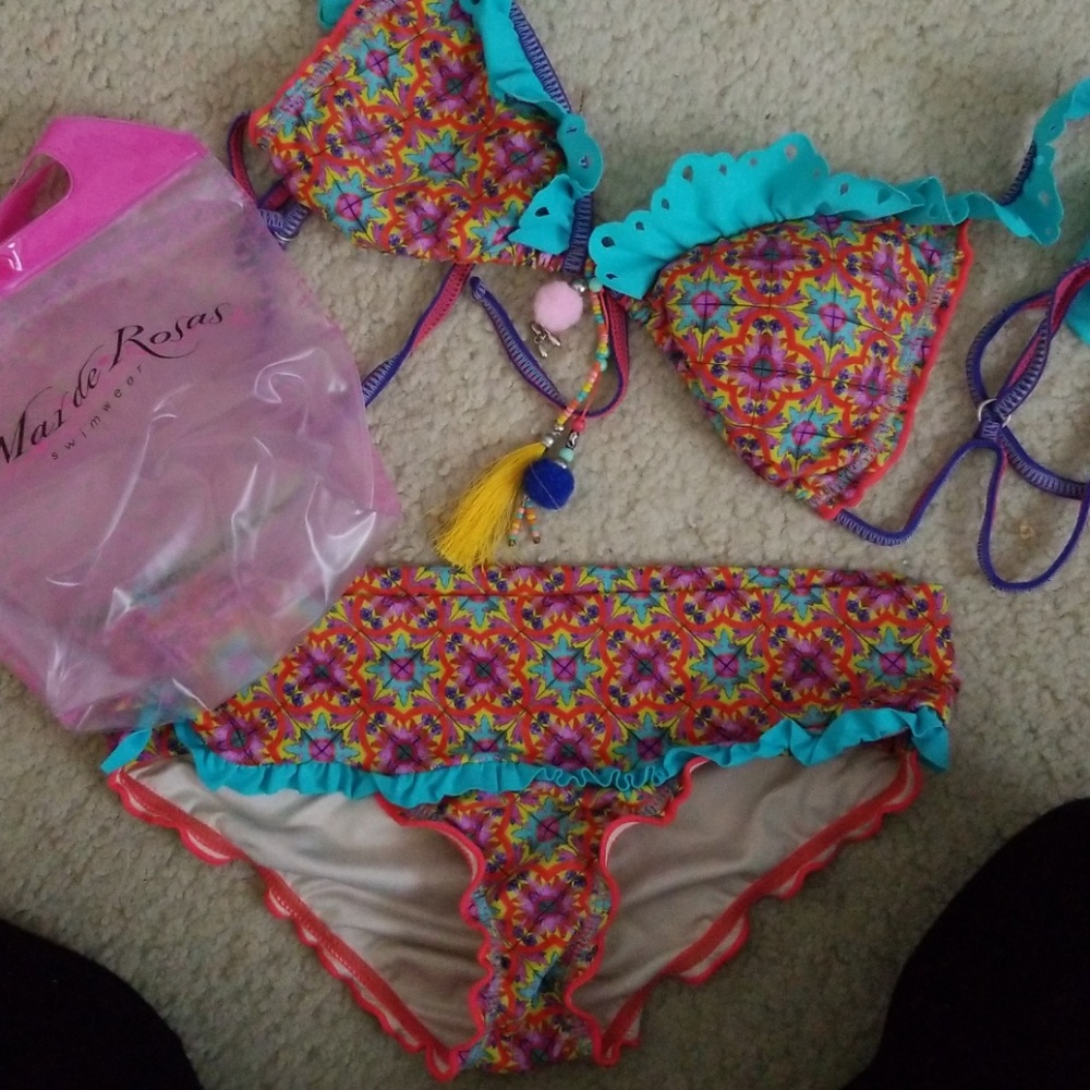 Mar de Rosa's swimwear. Bikini
